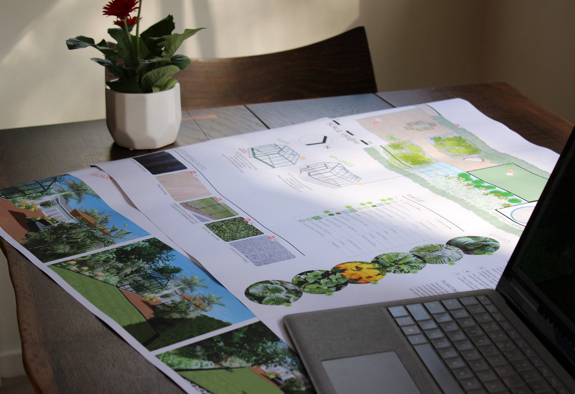 Garden design concept plan layout by DIY Designs NZ